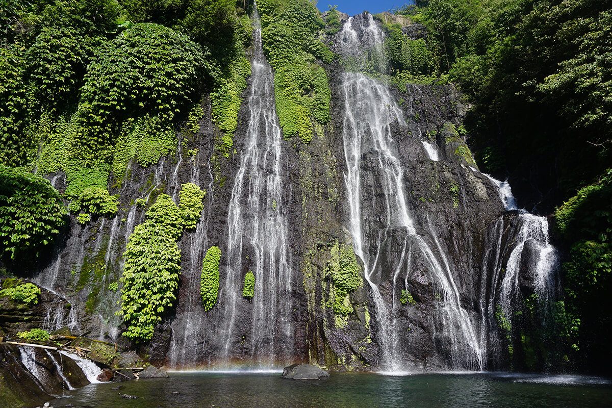Banyumala twin waterfall