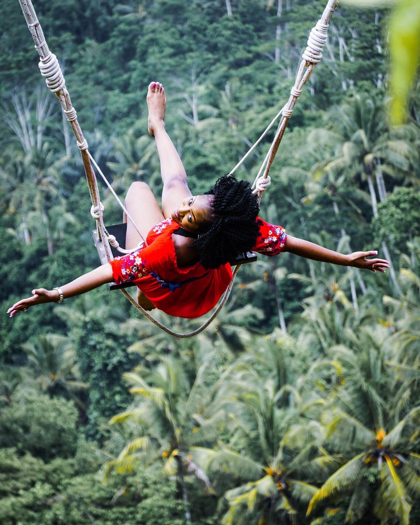 Bali jungle swing