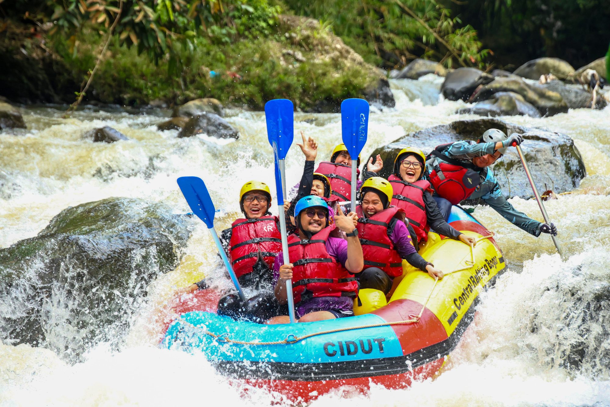 White water rafting