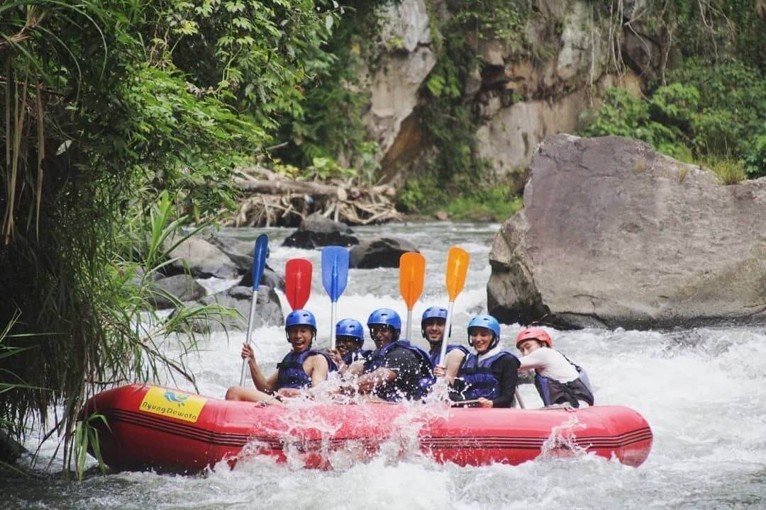 Rafting the Ayung River