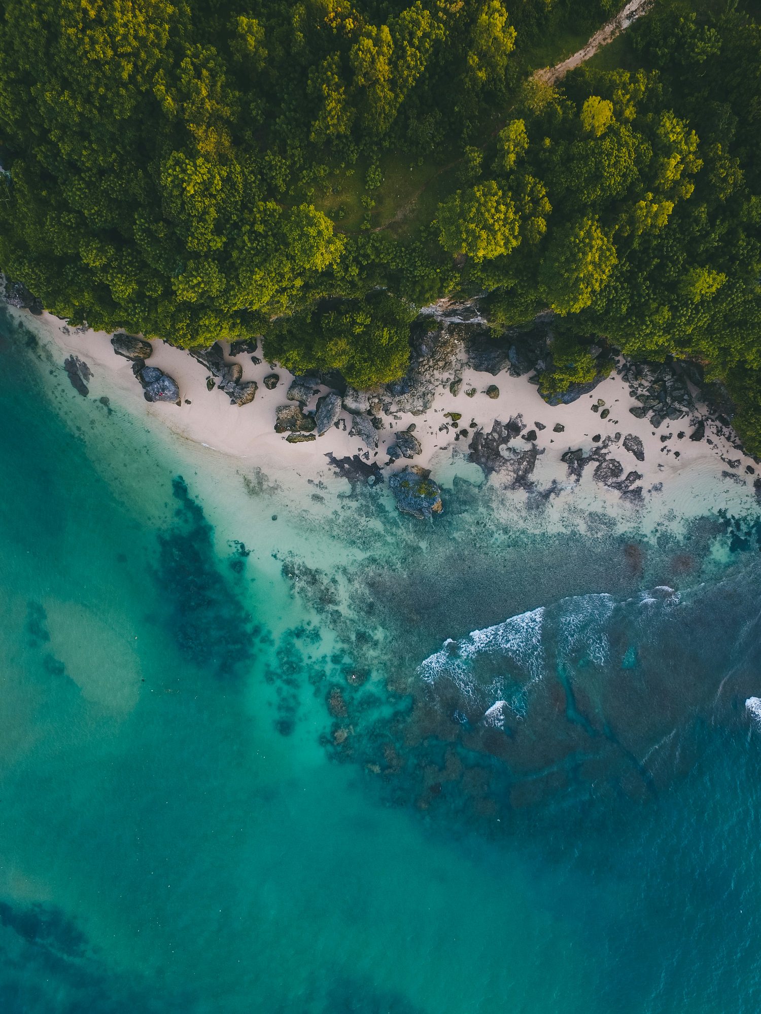 South Bali white-sand beach